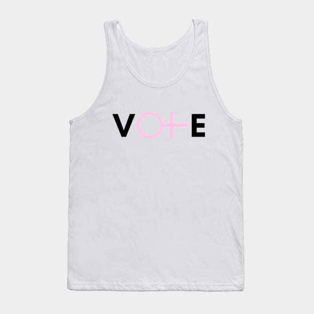 Vote Women's Rights Tank Top by 9 Turtles Project